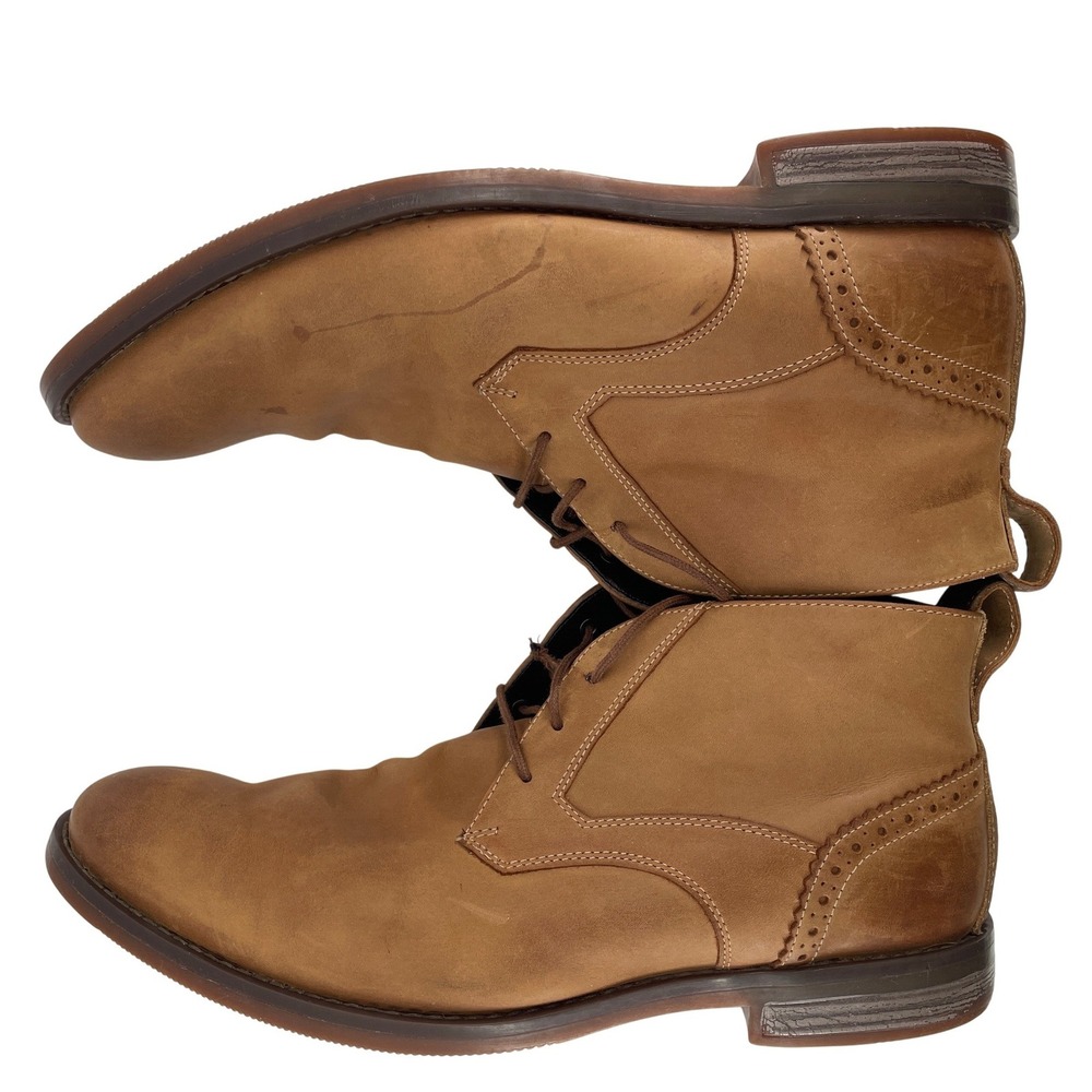 Rockport Chukka‎ Boots Mens 11.5W Tan Leather
